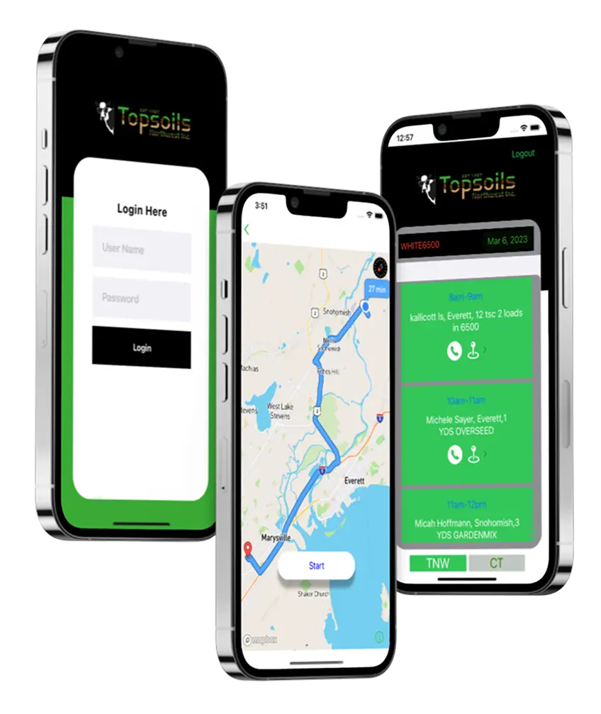 Driver Mobile App Interface