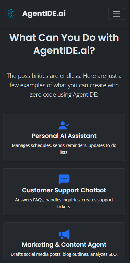 Mobile Screen V1 Content