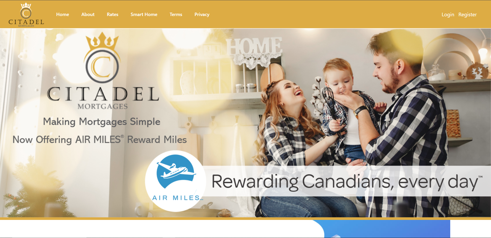 Data points on top of landscape