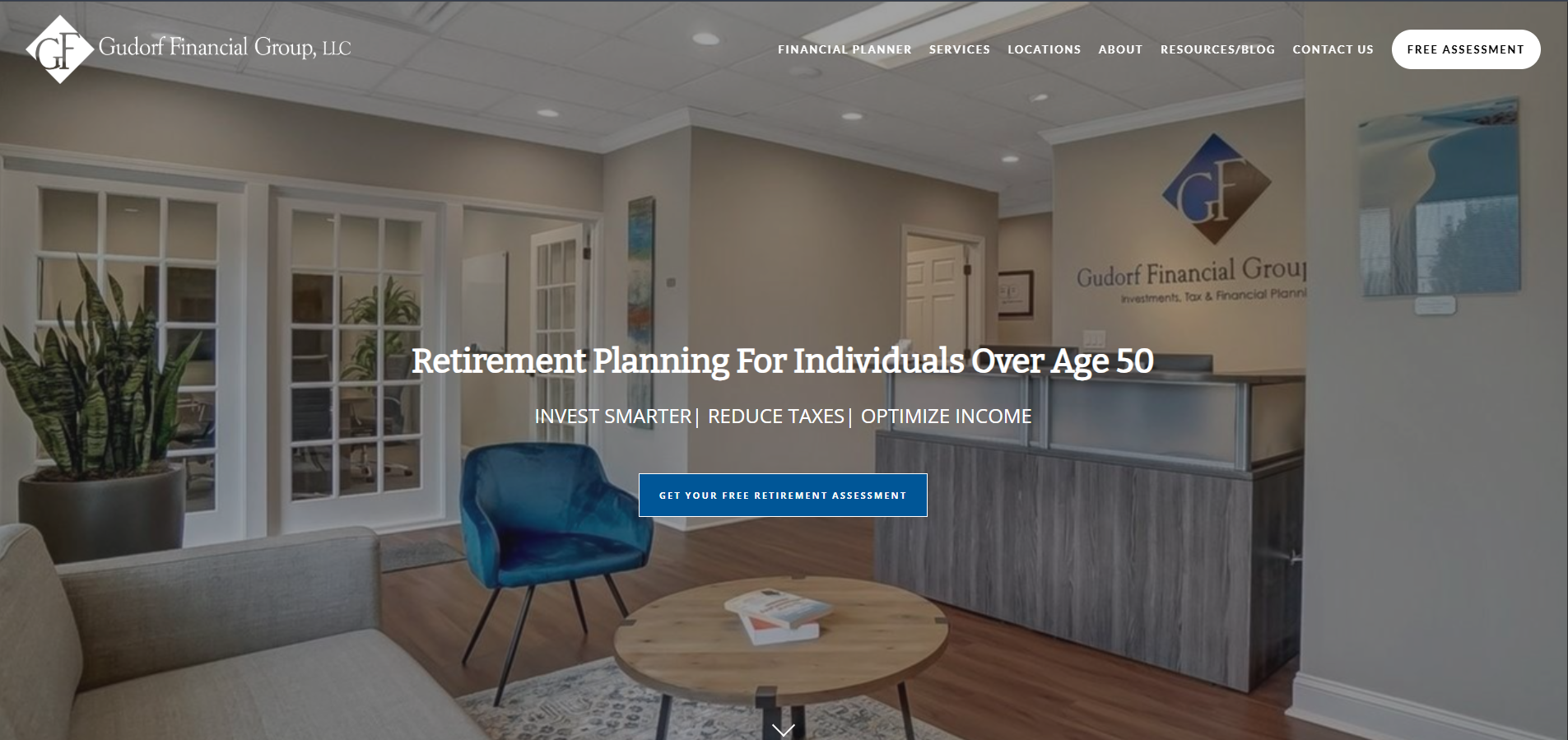 Data points on top of landscape